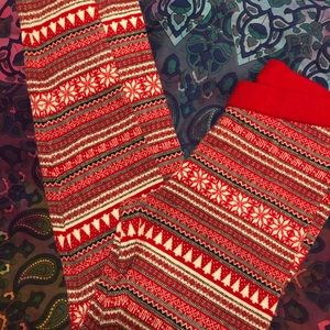 HOLIDAY SWEATER PAJAMA BOTTOMS